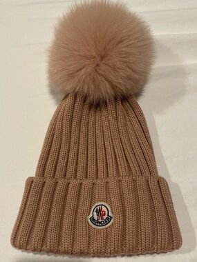 Moncler Fox Fur Pom Beanie